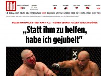 Bild zum Artikel: Boxer stirbt - Jetzt äußert sich sein Gegner zum tragischen Tod