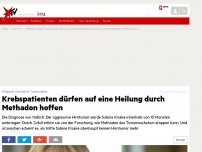 Bild zum Artikel: Präparat vernichtet Tumorzellen: Krebspatienten dürfen auf eine Heilung durch Methadon hoffen