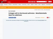 Bild zum Artikel: Nach G20-Gipfel - Erdogan-Auftritt am 9. Juli in Dortmunder Westfalenhalle? Das steckt hinter der Anfrage