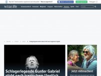 Bild zum Artikel: Schlagerlegende Gunter Gabriel stirbt nach tragischem Unglück