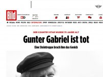 Bild zum Artikel: Er wurde 75 - Gunter Gabriel ist tot