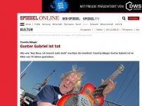 Bild zum Artikel: Country-Sänger: Gunter Gabriel ist tot