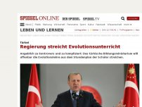 Bild zum Artikel: Türkei: Regierung streicht Evolutionsunterricht