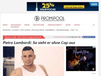 Bild zum Artikel: Pietro Lombardi: So sieht er ohne Cap aus