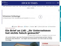 Bild zum Artikel: Ein Brief an Lidl: „Ihr Unternehmen hat nichts falsch gemacht“