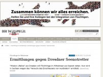 Bild zum Artikel: Ermittlungen gegen Dresdner Seenotretter