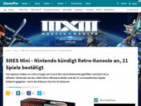 Bild zum Artikel: News: SNES Mini - Nintendo kündigt Retro-Konsole an, 21 Spiele bestätigt