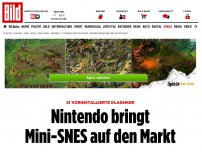 Bild zum Artikel: 21 Klassiker enthalten - Nintendo kündigt Mini-SNES an