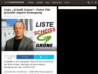 Bild zum Artikel: Liste „Scheiß Grüne“: Peter Pilz gründet eigene Bewegung