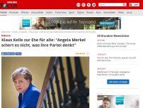 Bild zum Artikel: Ehe für alle  - Klaus Kelle zur Homo-Ehe: 'Angela Merkel schert es nicht, was ihre Partei denkt'