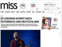 Bild zum Artikel: 2018: Ed Sheeran kommt nach Österreich und Deutschland