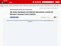 Bild zum Artikel: Abstimmung über 'Ehe für alle' im Bundestag - Als Erika Steinbach mit Merkel abrechnet, erteilt ihr Norbert Lammert eine Lektion