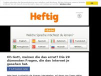 Bild zum Artikel: Oh Gott, meinen die das ernst? Die 29 dümmsten Fragen, die das Internet je gesehen hat.