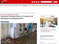 Bild zum Artikel: War Täter ein abgeschobener Tunesier? - Deutsche Urlauberinnen in Tunesien auf Marktplatz niedergestochen