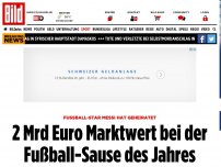 Bild zum Artikel: Messi hat geheiratet - Milliarden-Marktwert bei der Fußball-Party des Jahres