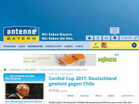 Bild zum Artikel: Confed Cup 2017: Deutschland gewinnt gegen Chile