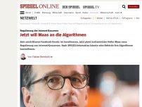 Bild zum Artikel: Regulierung der Internet-Konzerne: Jetzt will Maas an die Algorithmen