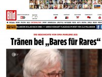 Bild zum Artikel: Oma Marlene (83) - Tränen bei „Bares für Rares“