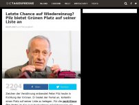 Bild zum Artikel: Letzte Chance auf Wiedereinzug? Pilz bietet Grünen Platz auf seiner Liste an