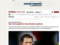 Bild zum Artikel: Österreichs Außenminister: Kurz ließ angeblich Islam-Studie zuspitzen