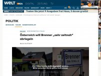 Bild zum Artikel: Mehr Migranten in Italien: Österreich will Brenner 'sehr zeitnah' abriegeln