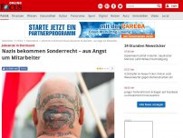 Bild zum Artikel: Dortmund - Jobcenter räumt Nazis Sonderrecht ein – aus Angst um Mitarbeiter