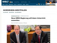 Bild zum Artikel: Kooperation mit Ditib: Neue NRW-Regierung will Islam-Unterricht ausweiten