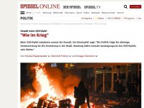 Bild zum Artikel: Gewalt beim G20-Gipfel: 'Wie im Krieg'