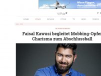 Bild zum Artikel: Faisal Kawusi begleitet Mobbing-Opfer Charisma zum Abschlussball