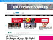 Bild zum Artikel: 'Die Presse ist hier nicht mehr sicher'