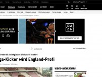 Bild zum Artikel: Kreisliga-Kicker wird Profi in England