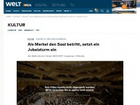 Bild zum Artikel: Konzert in der Elbphilharmonie: Als Merkel den Saal betritt, setzt ein Jubelsturm ein