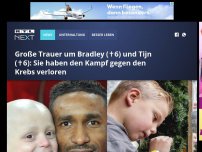 Bild zum Artikel: Große Trauer um Bradley (✝6) und Tijn (✝6): Sie haben den Kampf gegen den Krebs verloren