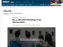 Bild zum Artikel: Familiennachzug: Bis zu 300.000 Flüchtlinge in der Warteschleife