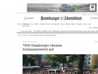 Bild zum Artikel: Facebook-Aktion: 7000 Hamburger räumen Schanzenviertel auf