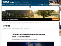 Bild zum Artikel: Nick Hein: 'Wir reichen linken Bummel-Studenten noch Taschentücher'