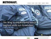 Bild zum Artikel: Der Weg in den Autoritarismus beginnt nicht mit Krawallen