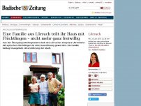 Bild zum Artikel: Eine Familie aus Lörrach teilt ihr Haus mit Flüchtlingen – nicht mehr ganz freiwillig