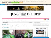 Bild zum Artikel: So manipulativ stellte das ZDF einen Polizeieinsatz dar