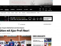 Bild zum Artikel: Schock-Diagnose: Weltstars fühlen mit Ajax-Profi Nouri