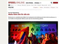 Bild zum Artikel: Nur eine Gegenstimme: Malta führt Ehe für alle ein