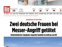 Bild zum Artikel: Im Urlaubsort Hurghada - Zwei Tote bei  Messerangriff