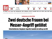 Bild zum Artikel: Attentäter aus dem Wasser - Zwei Tote bei Messerangriff im Urlaubsort Hurghada