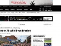 Bild zum Artikel: Bewegender Abschied von Bradley