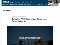 Bild zum Artikel: Merkwürdiges Phänomen: Zahlreiche Flüchtlinge zeigen sich 'wegen Terror' selbst an