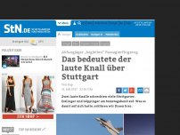 Bild zum Artikel: Abfangjäger unterwegs: Das bedeutete der laute Knall über Stuttgart