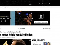 Bild zum Artikel: Achter Titel! Federer neuer König von Wimbledon