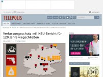 Bild zum Artikel: Verfassungsschutz will NSU-Bericht für 120 Jahre wegschließen