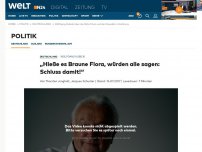 Bild zum Artikel: Wolfgang Kubicki: 'Hieße es Braune Flora, würden alle sagen: Schluss damit!'