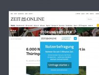 Bild zum Artikel: 6.000 Neonazis feiern ungestört in Thüringen